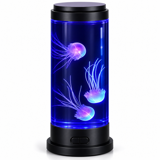 Lámpara Acuario de Medusas LED